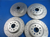 Maserati GranTurismo Gt Quattroporte front rear brake rotors TopEuro #6931